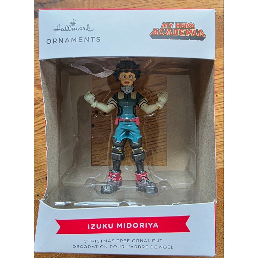 Hallmark My Hero Academia Izuku Midoriya Christmas Tree‎ Ornament New In Box